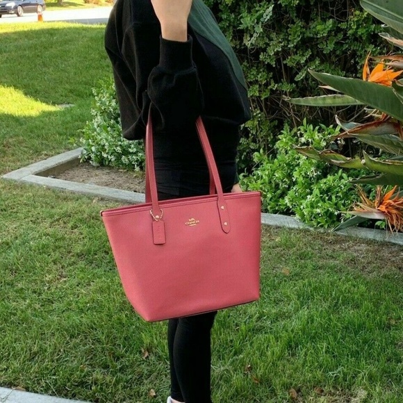 Coach City Zip Tote Shoulder Bag F58846 - Picture 2 of 7